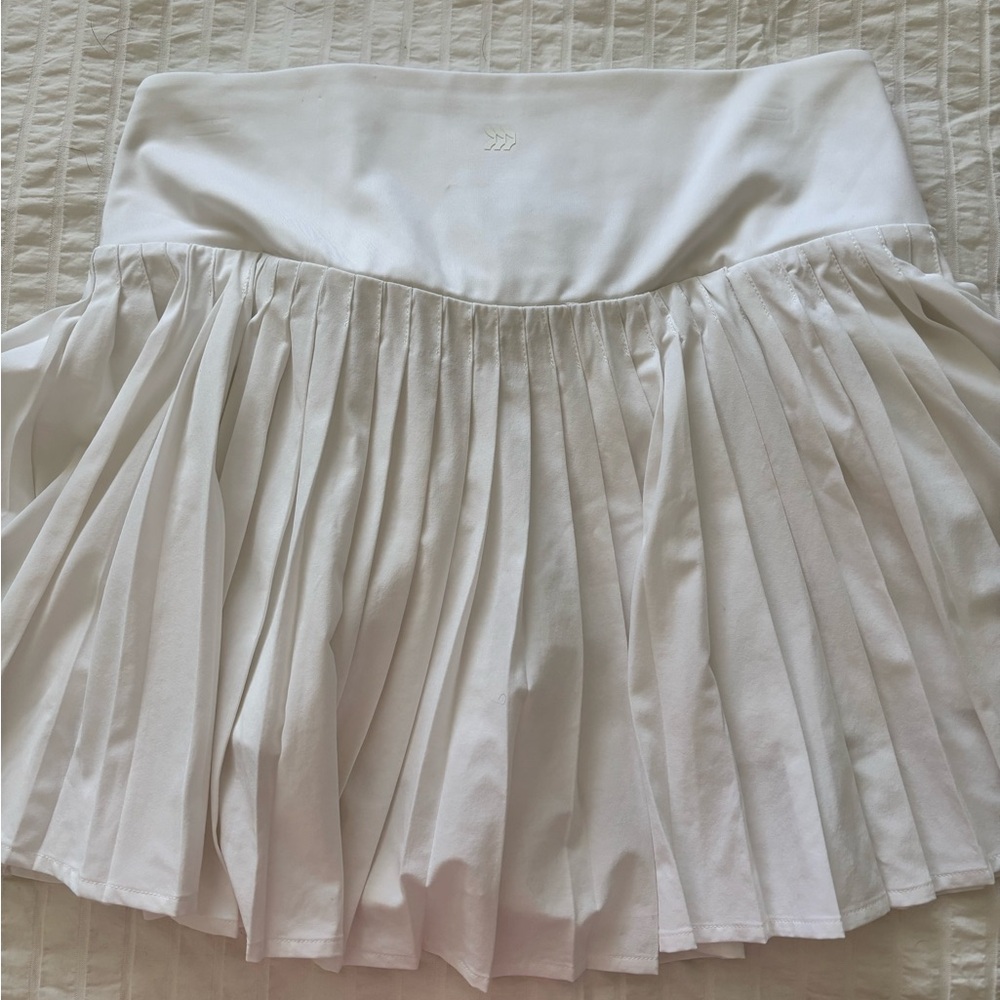 White Tennis/Pickleball Mini Skirt!